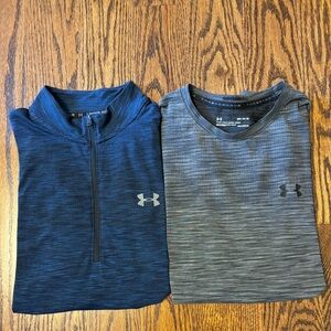 Under Armour Long Sleeve Shirts- Men’s Medium. GREAT Condition (2 Shirts)